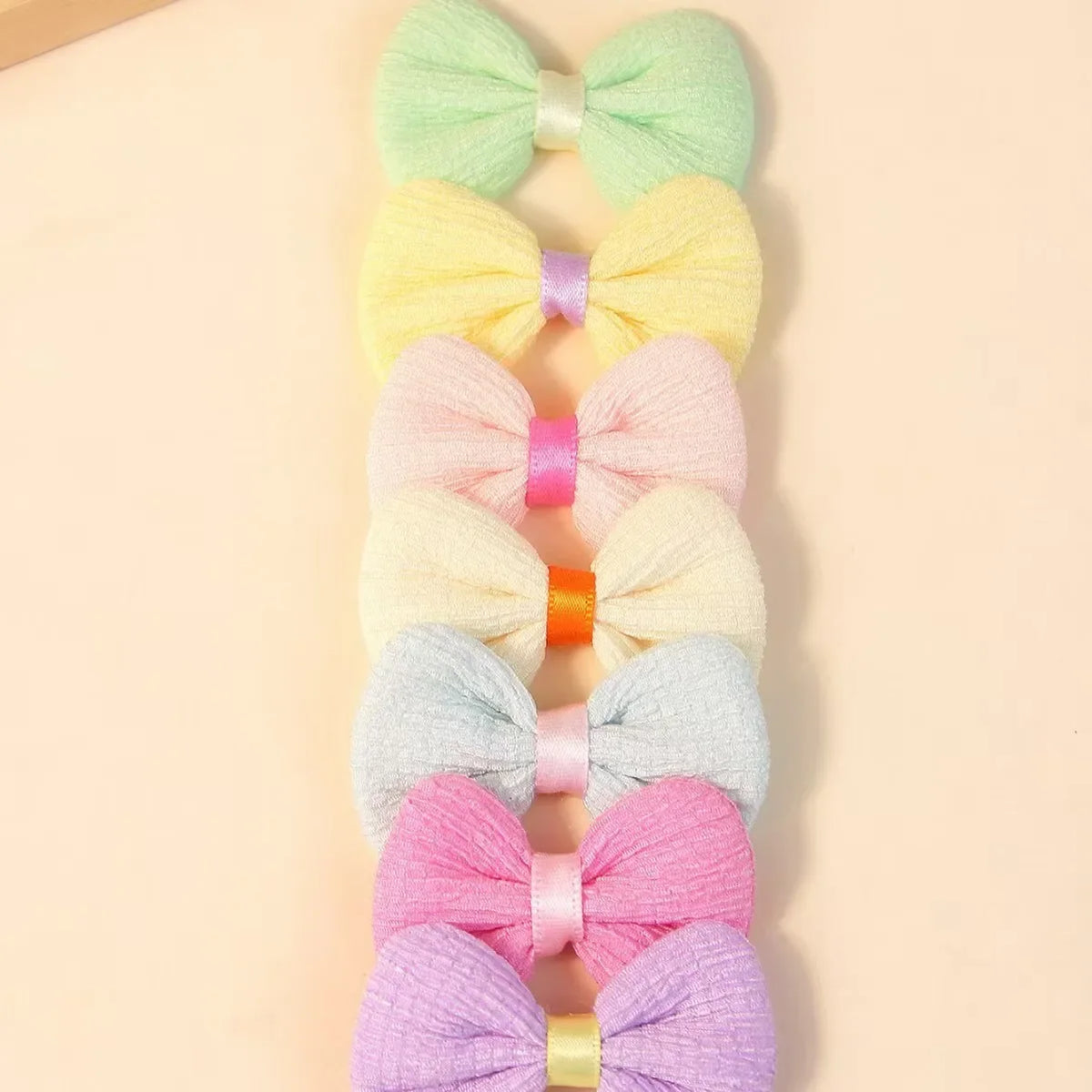 Rubber 10 Flower Shape Dog Grooming Bowknot Small Hair Bows – 2 Sizes