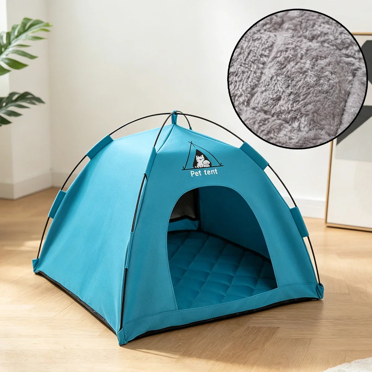 Dog/Cat Tent Bed,Pet Waterproof Teepee - MyPetDollar.com