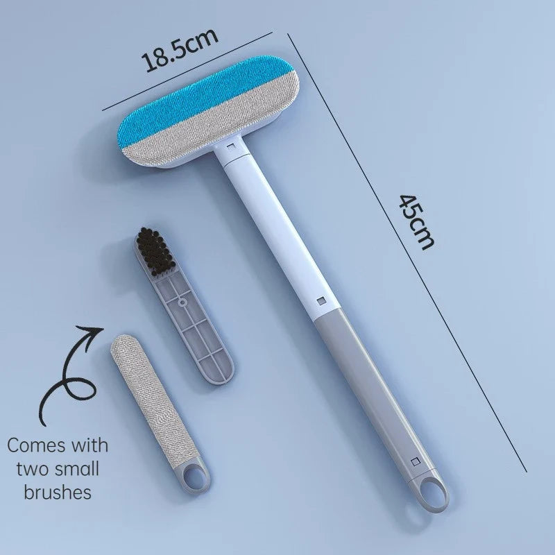 Long Handle Pet Hair Remover Brush Static Cat Cleaner – Cat Supplies