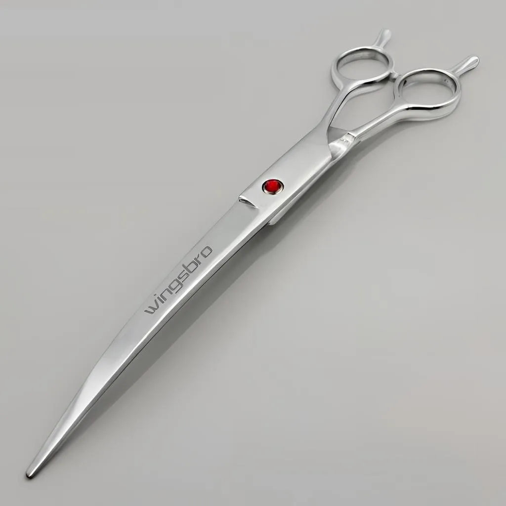 Wingsbro 8 Inch Dog Curved Drooming Scissors – Dog Supplies