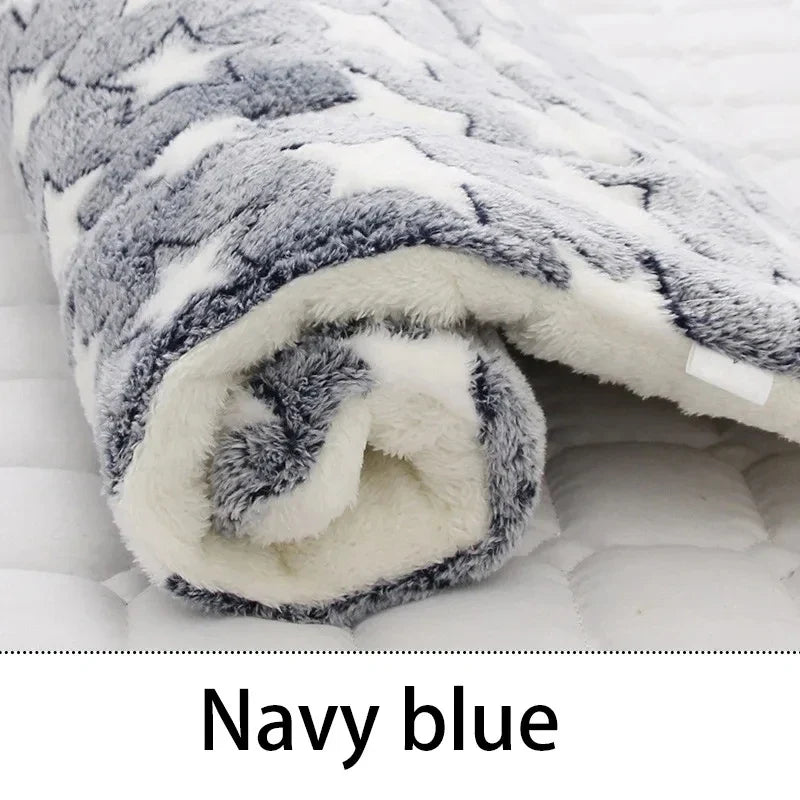 Flannel Pet Sleeping Mat Dog Bed Cat Litter - MyPetDollar.com