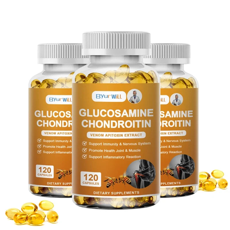 Glucosamine Chondroitin Complex with Raw Honey Bee Venom – Beekeeping