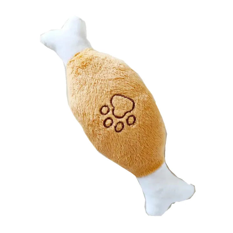 Pet Toys Plush Squeaky Bite-resistant – 18 Colors
