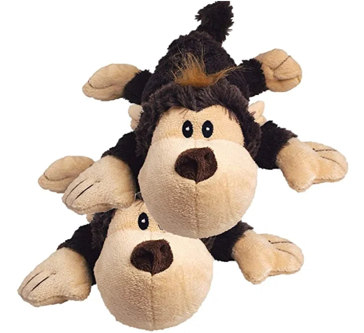 KONG Cozie Ali the Alligator & Funny Monkey - MyPetDollar.com