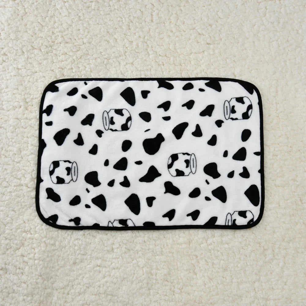 Winter Warm Pet Blanket Fluffy Soft Cozy Dog Bed