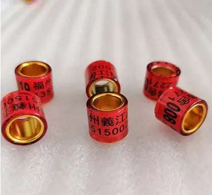 8mm 2026 Pigeon Rings Customized Bird Pigeon - MyPetDollar.com