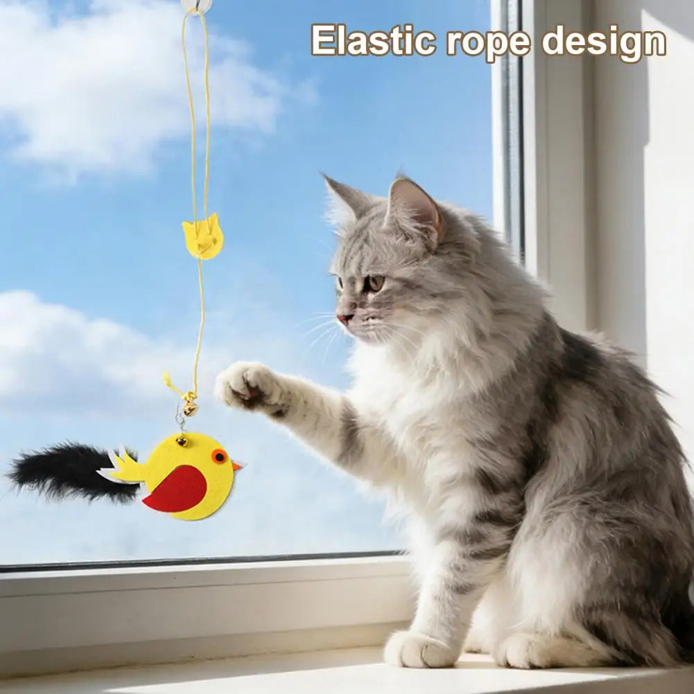 Self-play Cat Toy Swinging Cat Toy with - MyPetDollar.com