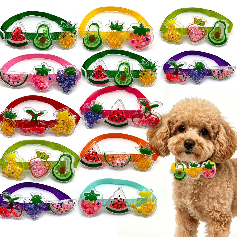 30/50pcs Cute Fruit Style Dog Bow Tie Summer - MyPetDollar.com