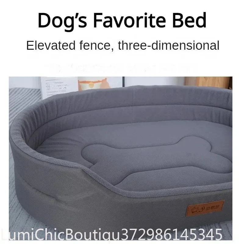 Fluffy Winter Pet Sofa Cushion Bed Soft Warm - MyPetDollar.com