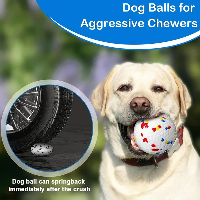 Dog Toy Ball Solid Bite Resistant Small - MyPetDollar.com