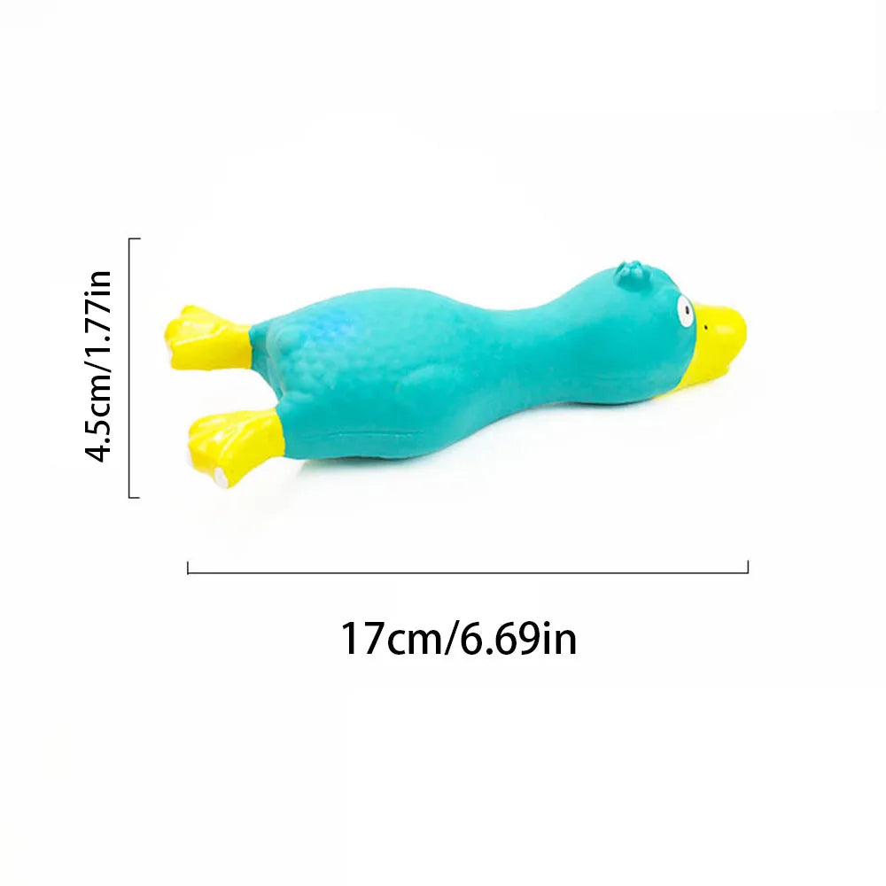 Pet Squeaky Chicken Plaything