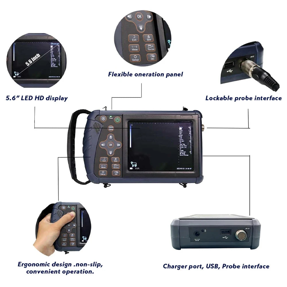 SINOHERO 3.5/5/6.5Hz Portable Veterinary - MyPetDollar.com