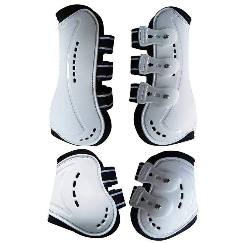 4 Pcs/Set Horse Leg Guard PU Shell Horse - MyPetDollar.com