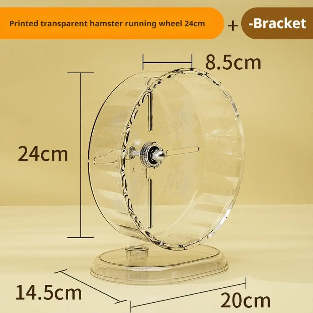 Pet Cage Hamster Sport Running Wheel Rat Small Rodent Toys – 3 Colors