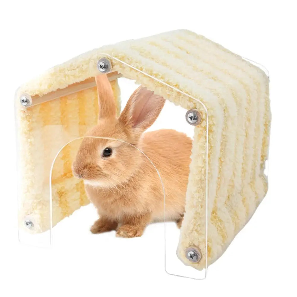 Bunny Tunnel Home Habitat Space Saving Decoration for Small Pets