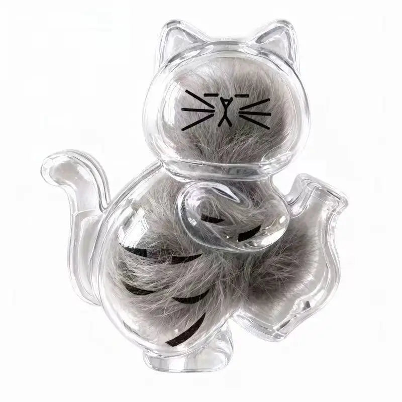 Fridge Magnet Cat Hair Keepsake Clear Storage Box – 8 Colors
