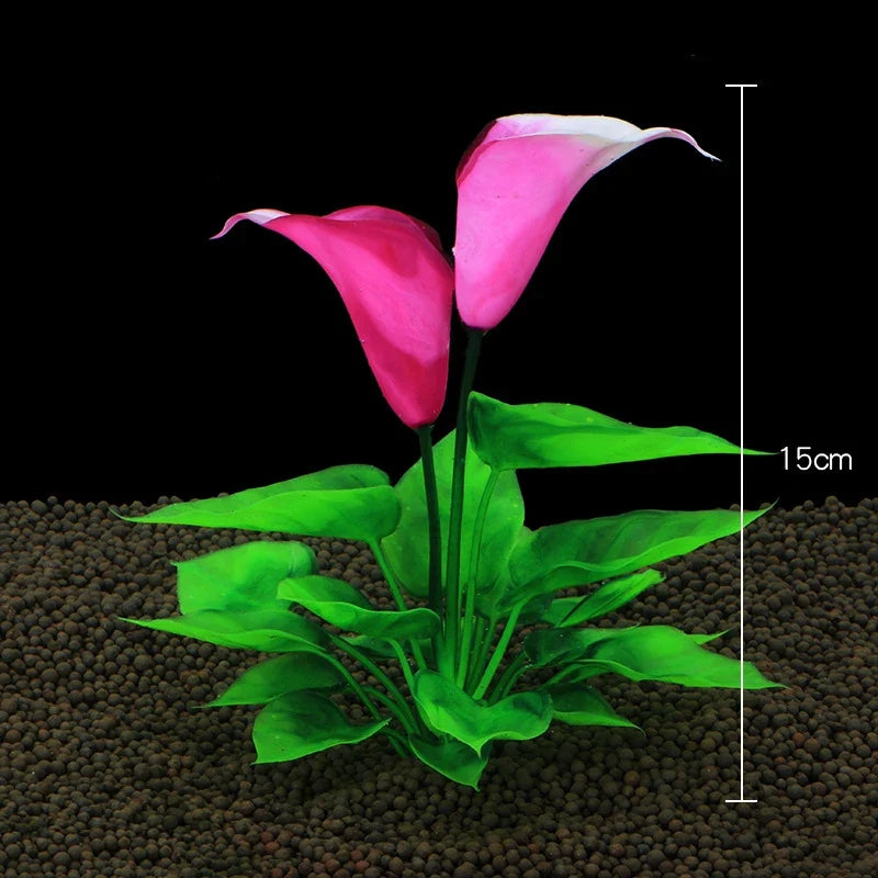 Artificial Aquarium Decor Plants Plastic - MyPetDollar.com