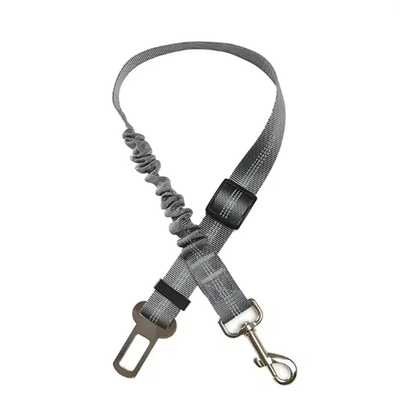 Adjustable Dog Car Safety Belt with Damping
