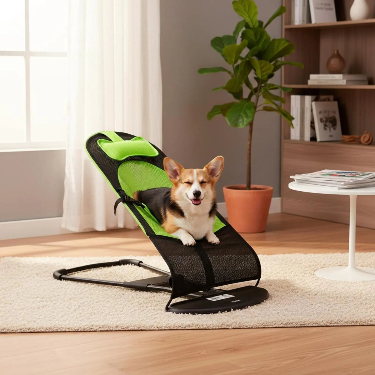 Pet Rocking Chair Machine Cleanable Cover - MyPetDollar.com
