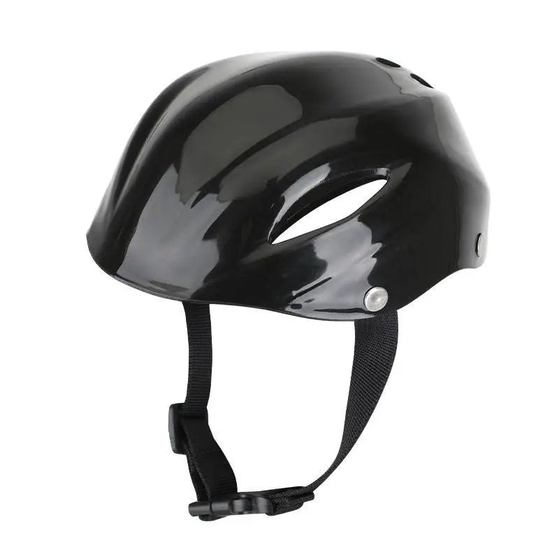 Durable Plastic Dog Helmet Adjustable Ventilated Holes Puppy – 8 Colors