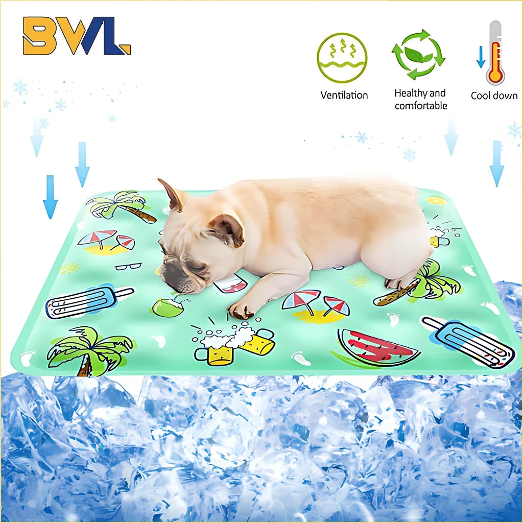 Summer Dog Cooler Mat Breathable Cat Cooler - MyPetDollar.com