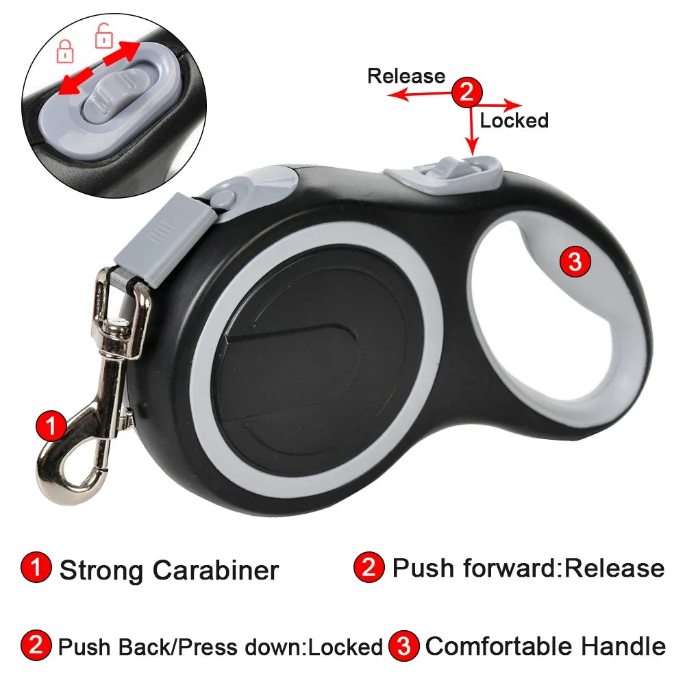 8M Strong Dog Leash Roulette Retractable Pet - MyPetDollar.com
