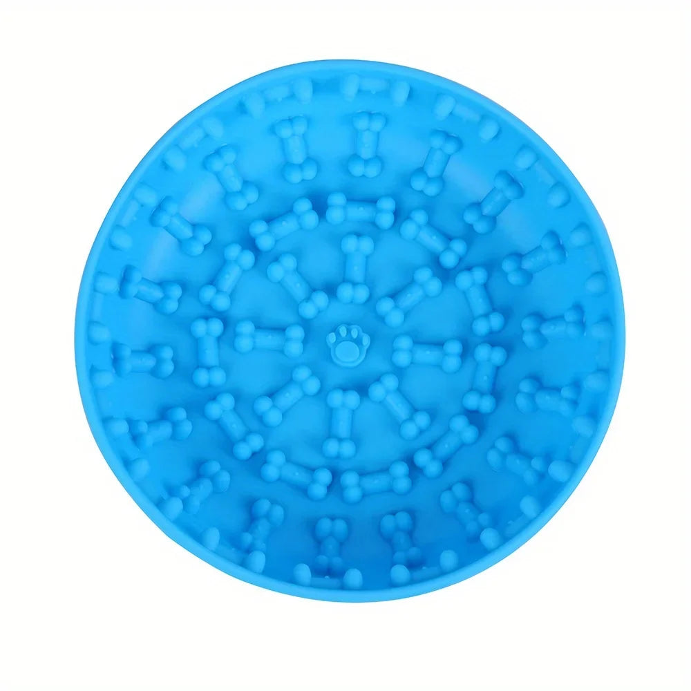 Slow Food Dish Feeder Pet Tableware Anti Tip Pads – 2 Colors