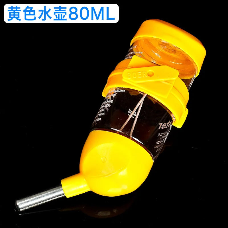 Hamster Toys Water Food Feeder Small Animals Automatic Dispenser