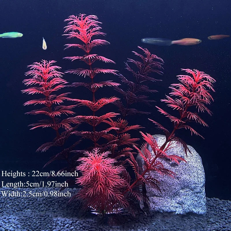 Artificial Aquarium Decor Plants Plastic - MyPetDollar.com