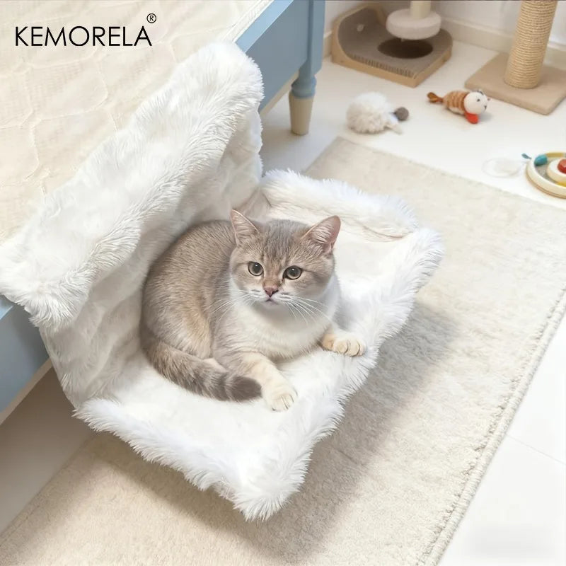 KEMORELA Thickened Soft Plush Bed Hanging - MyPetDollar.com