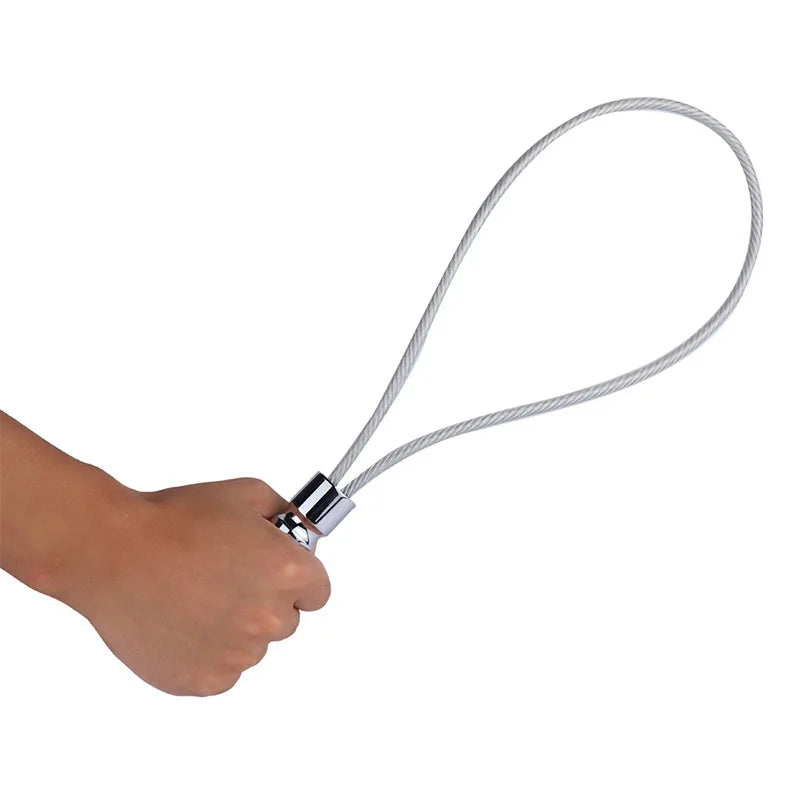 38cm Steel Wire Whip Metal Handle Horse - MyPetDollar.com