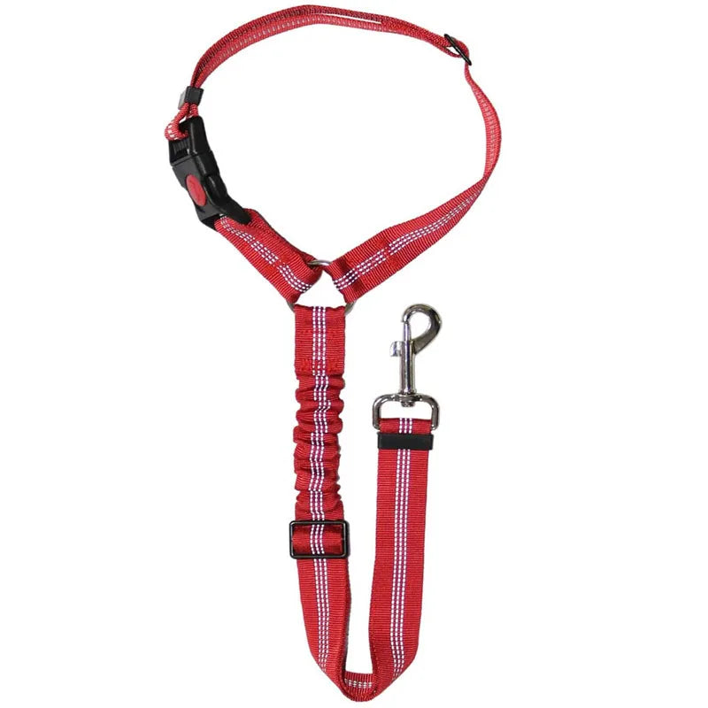 Reflective Dog Car Seat Belt Puppy Walking Travel Accessories