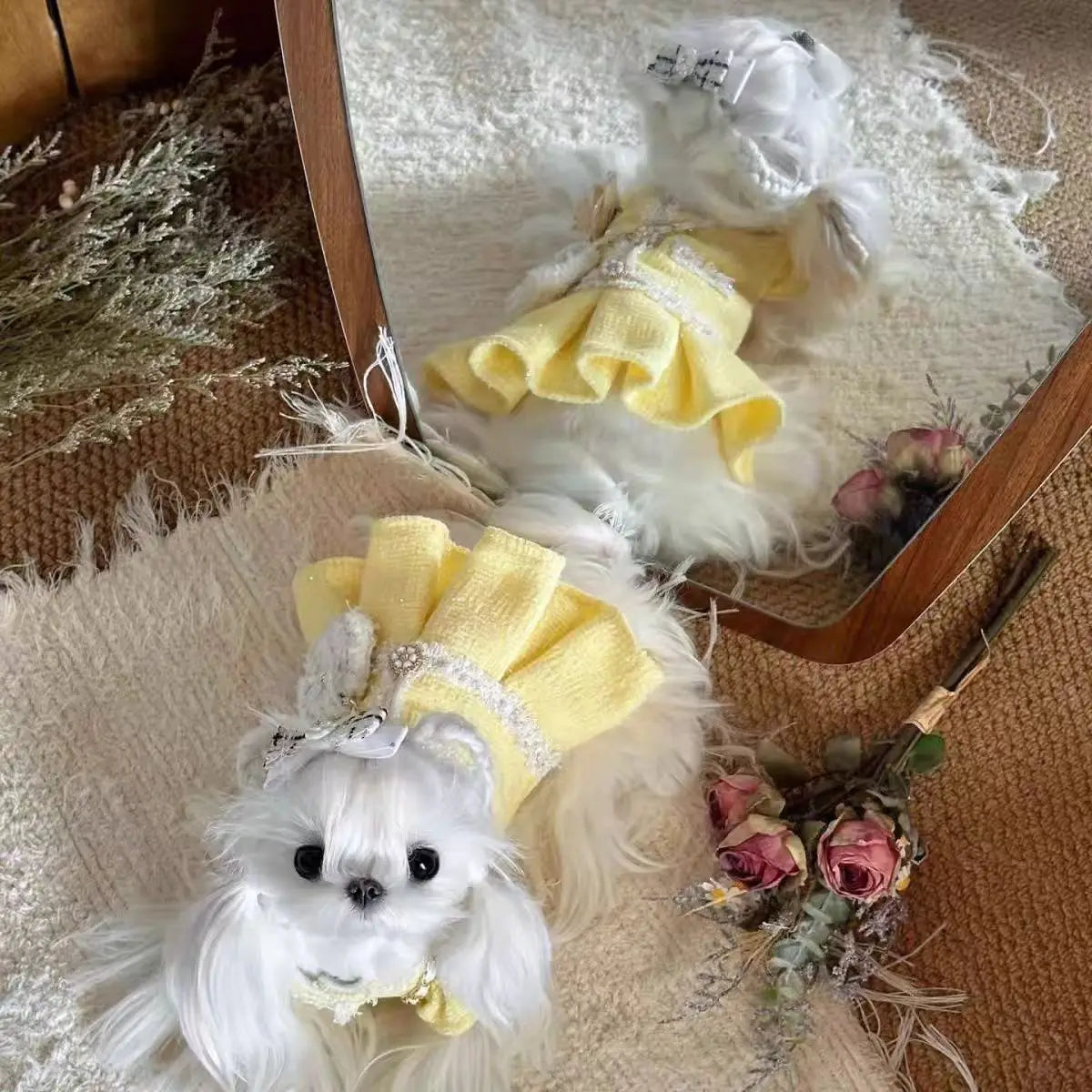 Autumn & Winter Pet Clothes Princess Style - MyPetDollar.com