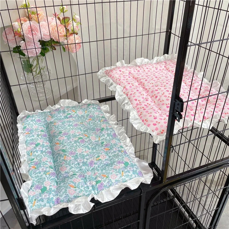 Summer New Pet Lace Ice Cushion Washable - MyPetDollar.com