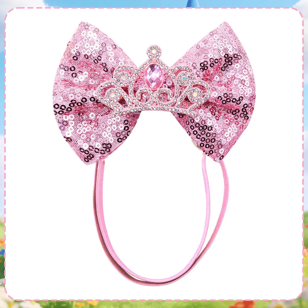 Dog Hair Bows Shining Sweet Puppy Princess Style – 2 Colors