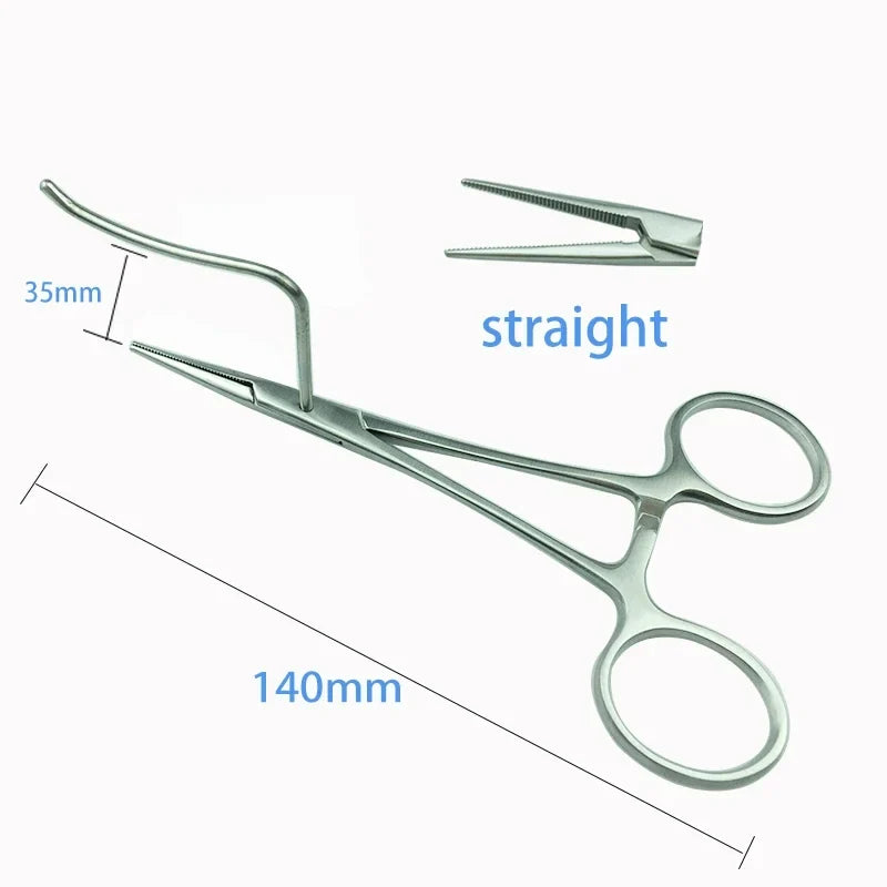 Pet Sterilization Pliers Ligation Fixed Forceps Stainless – 4 Colors