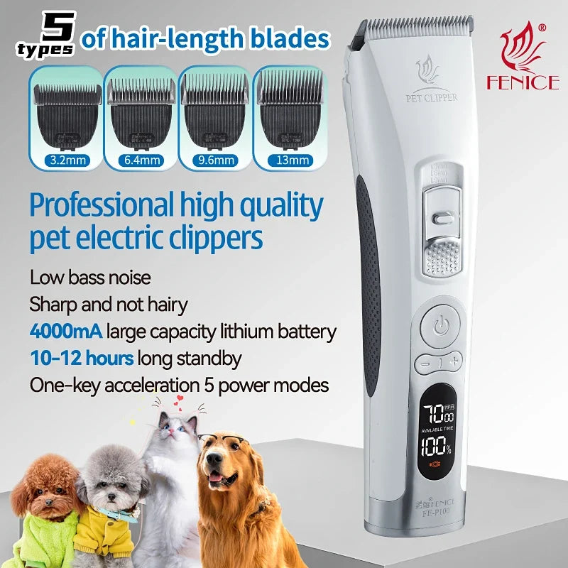 Fenice P100 Professional LCD Screen Dog Cat - MyPetDollar.com