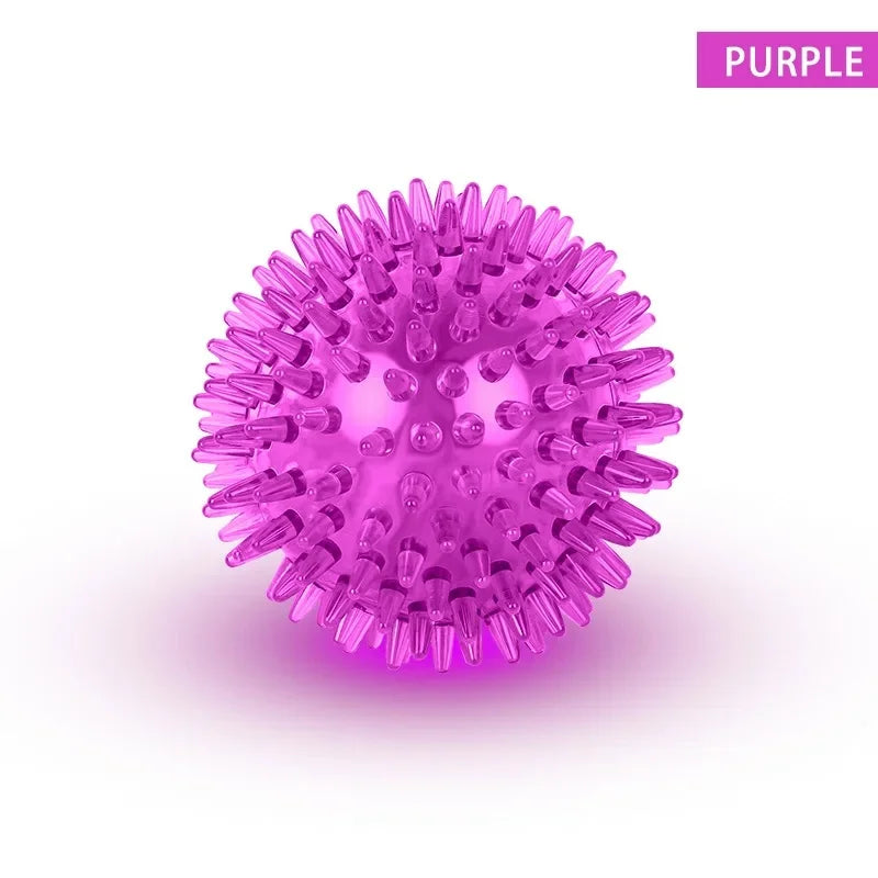 Durable TPR Chew Thorn Ball Polka Dot - MyPetDollar.com
