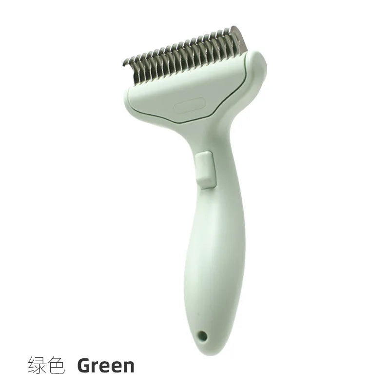 Dog & Cat Hair Removal Comb Stainless Steel Pet Knot Brush – 4 Colors