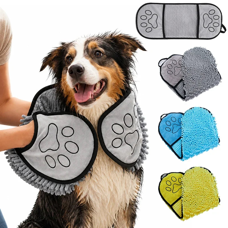 Pet Bath Towel Quick Dry Super Absorbent Dog - MyPetDollar.com