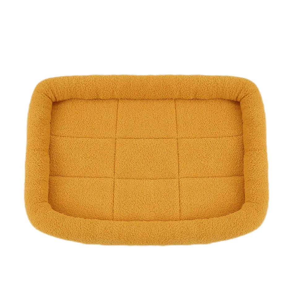 Soft Plush Square Dog Bed Mat Beds for Dogs - MyPetDollar.com