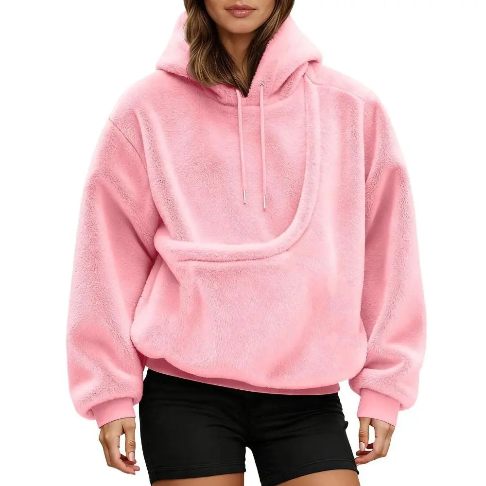 Front Large Pouch Pet Carrier Hoodie - MyPetDollar.com
