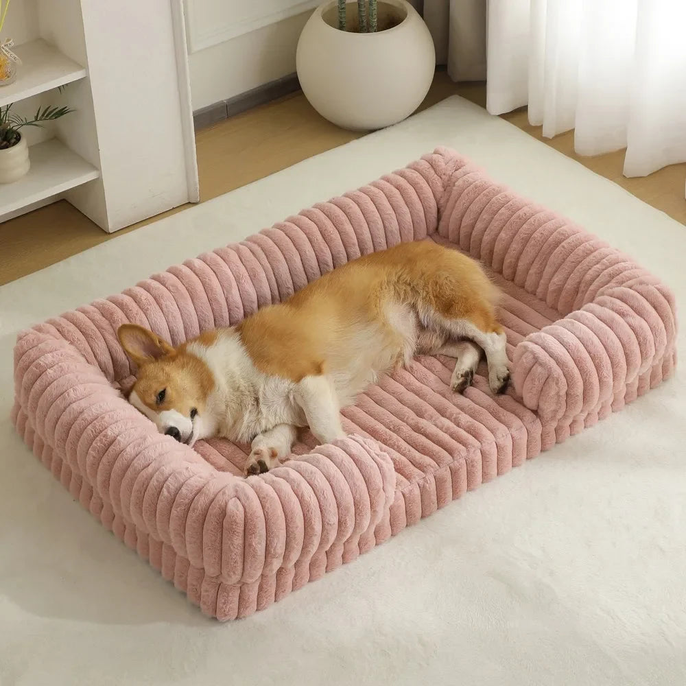 Winter Dog Bed for Large Breeds Warm - MyPetDollar.com
