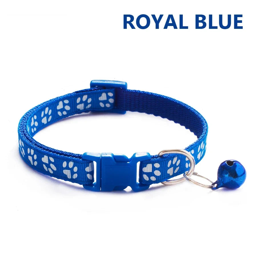 Adjustable Footprint Pet Collar Cute Soft - MyPetDollar.com