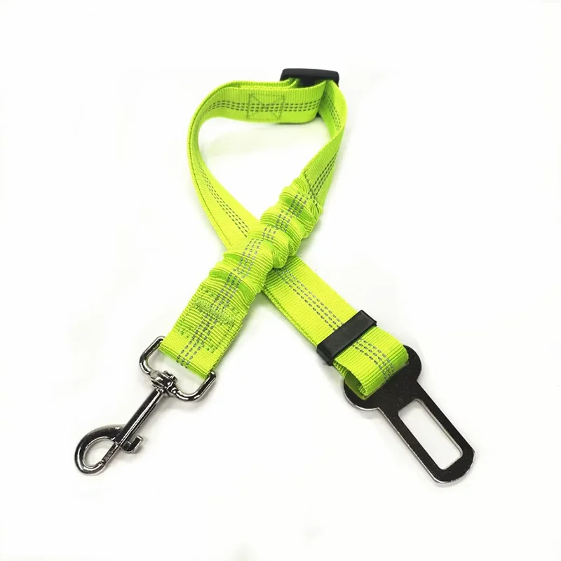 Adjustable Dog Car Safety Belt with Damping