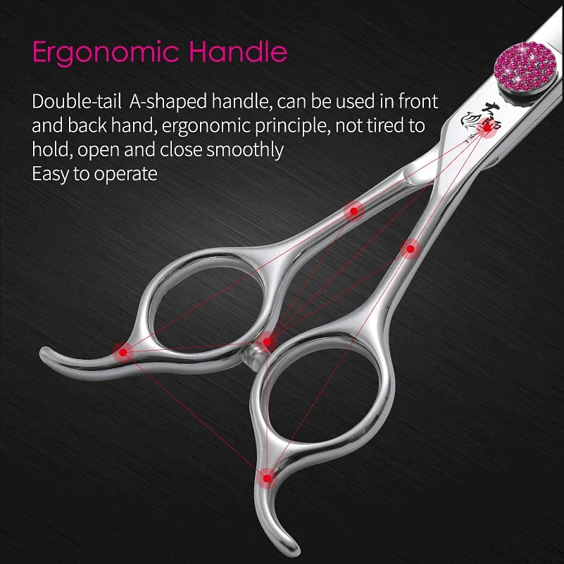 Fenice Pink Diamond Screw Pet Super Curved - MyPetDollar.com