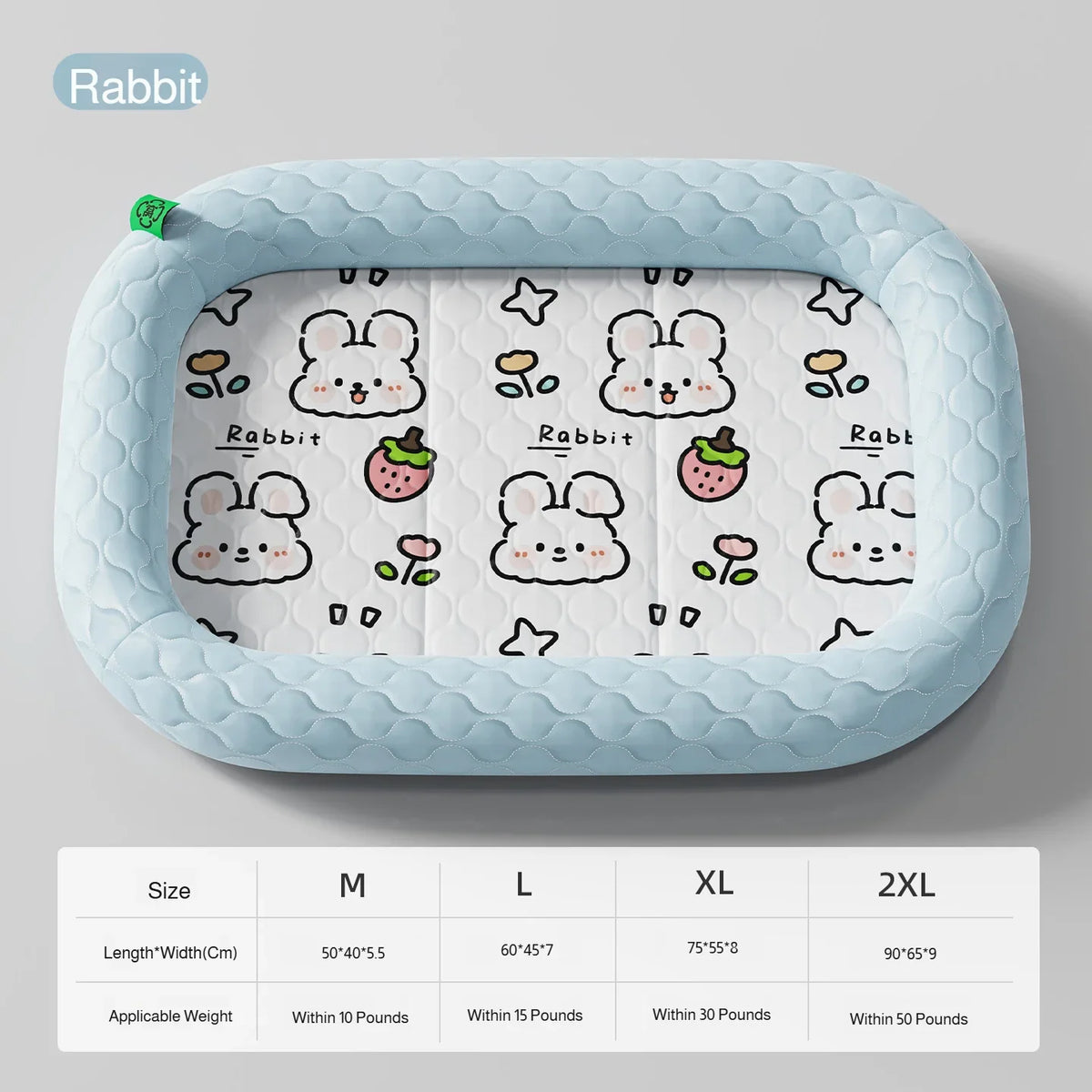 Pet Cooling Pad Double Sided Foldable Dog Bed