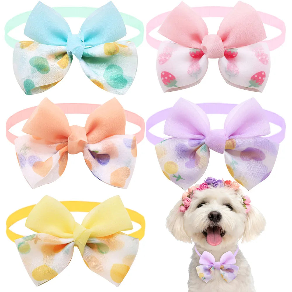 50pcs Fashion Dog Bow Tie Fashion Cute Pet - MyPetDollar.com