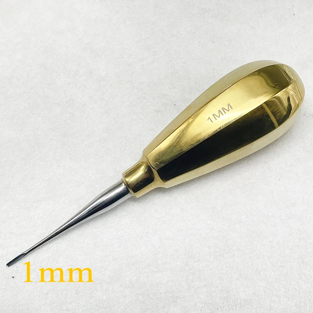 Dog & Cat Short Handle Dental Elevator Straight Winged – 10 Colors