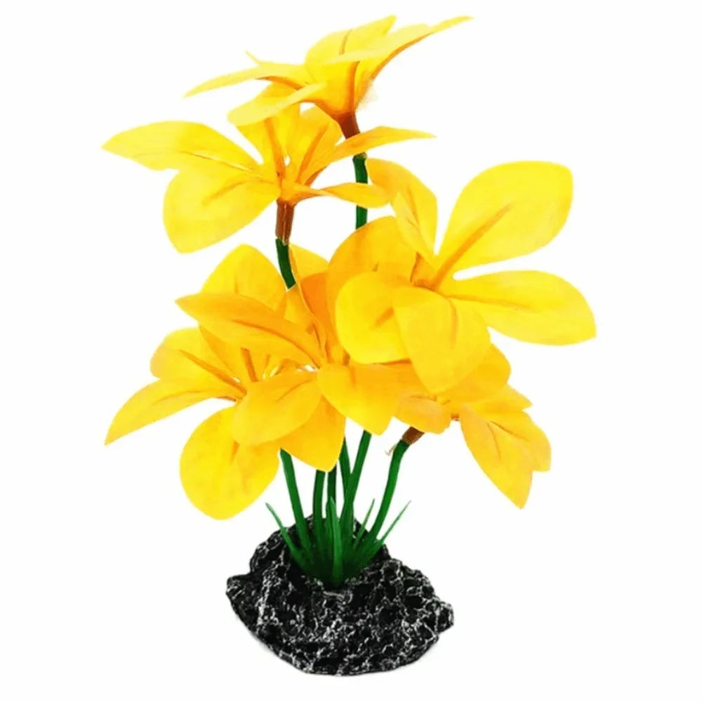 Plastic Material Aquarium Plants Realistic - MyPetDollar.com